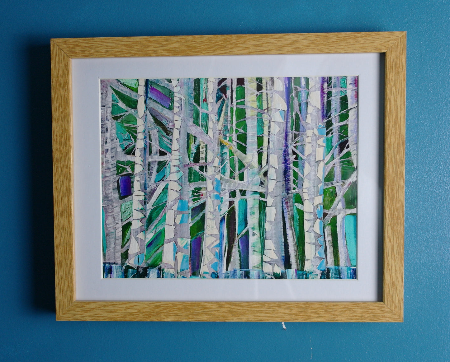 Framed A4 "Silver Birch" limited edition print