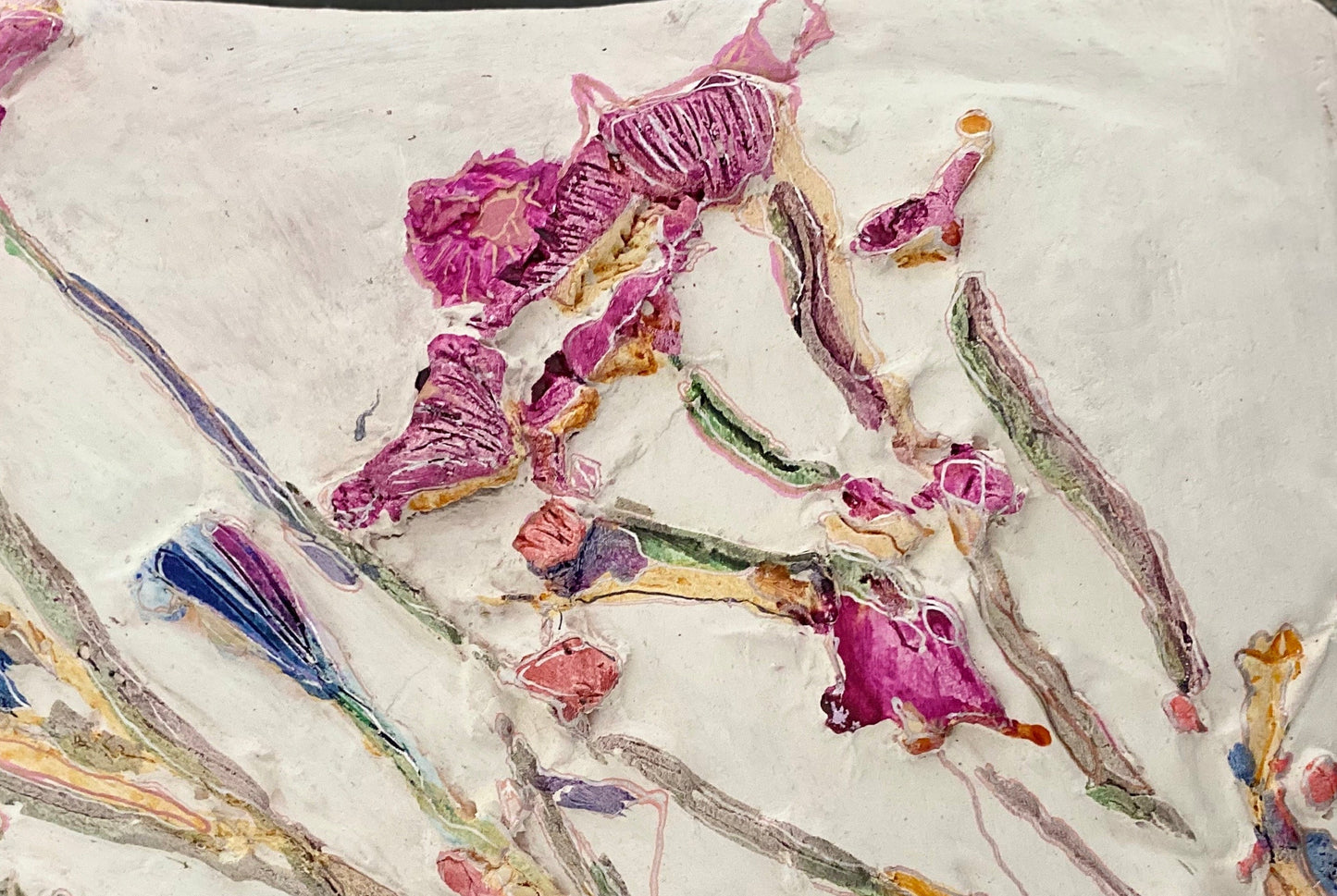 Consider the Lilies: Ceramic Flower Plaque Workshop