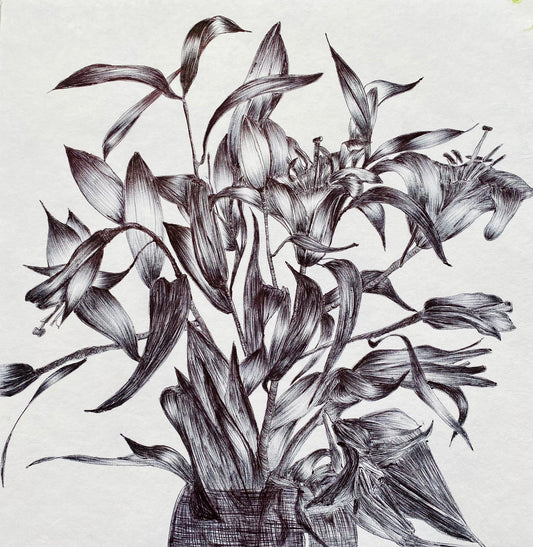 Consider the Lilies: Summer Garden sketchbook