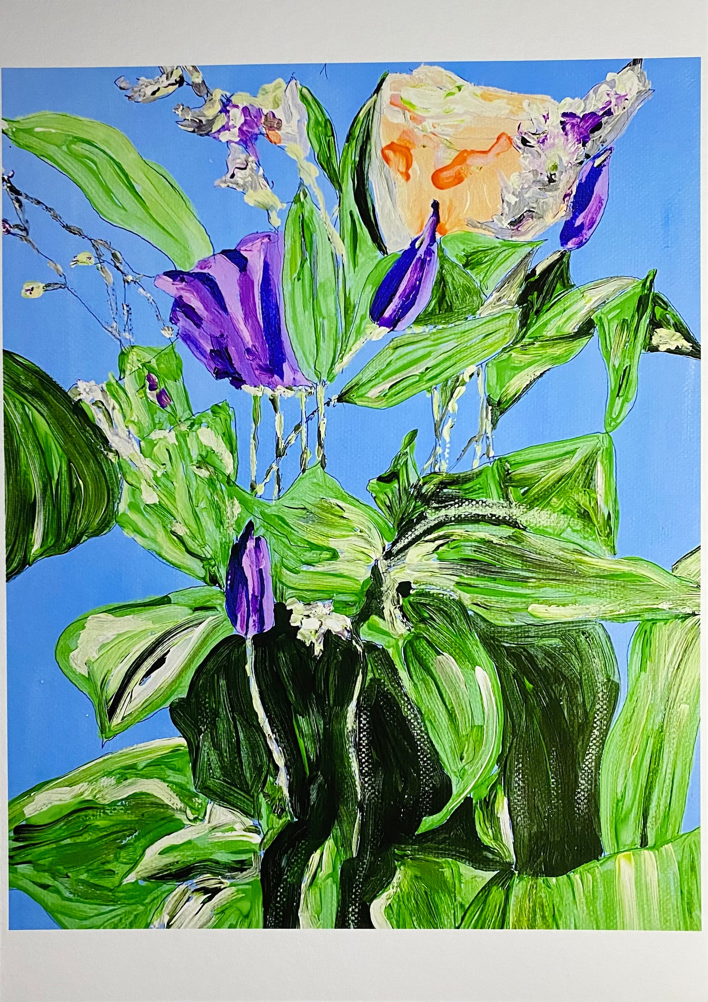 Consider the Lilies: Acrylic Painting Flowers