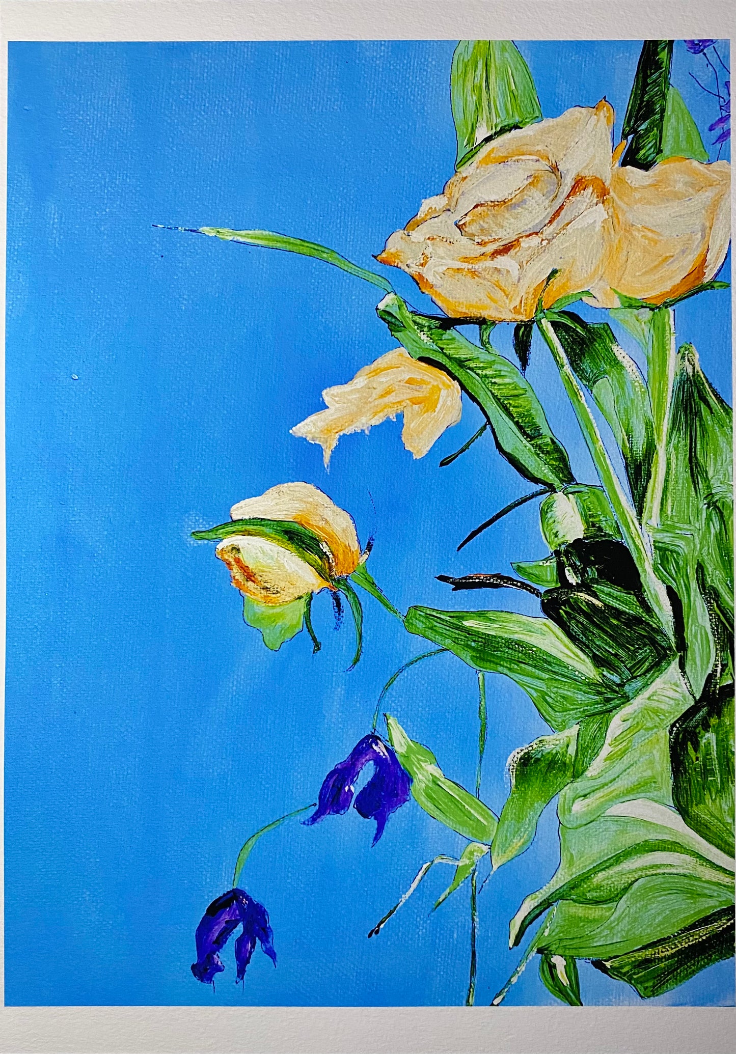 Consider the Lilies: Acrylic Painting Flowers